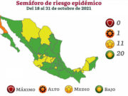 COLOCA SECRETARÍA DE SALUD FEDERAL A TLAXCALA EN SEMÁFORO EPIDEMIOLÓGICO VERDE