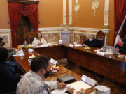 ENCABEZÓ LORENA CUÉLLAR MESA DE CONSTRUCCIÓN DE PAZ Y SEGURIDAD