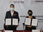 SEDECO, PLAZAS COMERCIALES Y LA CANACO-SERVYTUR ANUNCIAN EL BUEN FIN 2021 EN TLAXCALA