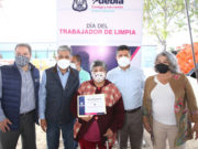 RECONOCE EDUARDO RIVERA PÉREZ LABOR DE TRABAJADORES DE LIMPIA