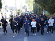EDUARDO RIVERA PÉREZ SUPERVISA FORMACIÓN FÍSICA DE CADETES DE POLICÍA MUNICIPAL