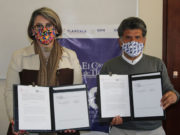 SIGNAN COLTLAX Y CEDH CONVENIO DE COLABORACIÓN