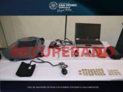 SSC DE SAN PEDRO DETIENE A UN HOMBRE POR ROBO A CASA HABITACIÓN