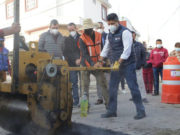 27 MIL BACHES TAPADOS EN LOS PRIMEROS TRES MESES DEL GOBIERNO DE EDUARDO RIVERA PÉREZ