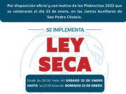 ANTE JORNADA PLEBISCITARIA, CABILDO DE SAN PEDRO CHOLULA APRUEBA LEY SECA
