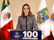 PAOLA ANGON PRESENTA INFORME A 100 DÍAS DE GOBIERNO EN SAN PEDRO CHOLULA