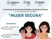 SSC ABRE TALLER PARA PREVENIR LA VIOLENCIA CONTRA MUJERES EN SAN PEDRO CHOLULA