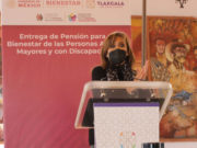 ATESTIGUÓ GOBERNADORA ENTREGA DE APOYOS ECONÓMICOS A ADULTOS MAYORES Y PERSONAS CON DISCAPACIDAD EN TEXOLOC