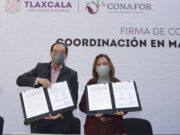SIGNARON GOBIERNO DE TLAXCALA Y CONAFOR CONVENIO MARCO DE COORDINACIÓN EN MATERIA FORESTAL