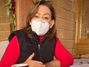 GOBERNADORA LORENA CUÉLLAR CONTINÚA ESTABLE DE SALUD Y ATIENDE A DISTANCIA ACCIONES DE GOBIERNO