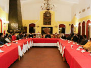 SERVIDORAS Y SERVIDORES PÚBLICOS DE SAN ANDRÉS CHOLULA REALIZAN MESA DE TRABAJO CON AUTORIDADES AUXILIARES ELECTAS