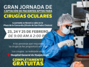 GOBIERNO DE SAN PEDRO CHOLULA INVITA A PARTICIPAR EN JORNADA DE CIRUGÍAS OCULARES GRATUITAS
