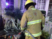 BOMBEROS DE SAN PEDRO CHOLULA SOFOCAN INCENDIO EN CASA HABITACIÓN