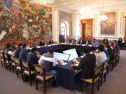 Ayuntamiento de Puebla informa que realizó la primera mesa de trabajo con los 17 ediles auxiliares.