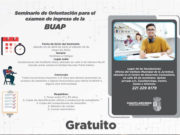 EL INSTITUTO MUNICIPAL DE LA JUVENTUD DE CUAUTLANCINGO CONVOCA A SU SEMINARIO DE ORIENTACIÓN PARA INGRESAR A LA BUAP