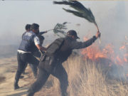 PROTECCIÓN CIVIL DE SAN PEDRO CHOLULA CONTROLA INCENDIO EN CERRO ZAPOTECAS