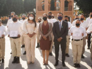 RECONOCEN A GUARDIAS CIUDADANOS TRAS FINALIZAR CURSO DE CAPACITACIÓN EN SAN ANDRÉS CHOLULA