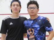 CIERRAN DEPORTISTAS EN EL TOP TRES DEL TORNEO CLASIFICATORIO DE SQUASH