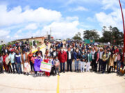 En San Antonio Matlahuacales, más de mil 500 beneficiados por inauguración de Calle Cuauhtémoc.