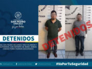SSC SAN PEDRO RECUPERA TRACTOCAMIÓN Y AUTOMÓVIL CON REPORTE DE ROBO; AMBOS CONDUCTORES FUERON ASEGURADOS