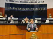 El derecho fundamental al agua es un tema de Seguridad Nacional reafirmó el senador Alejandro Armenta