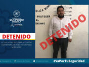 SSC SAN PEDRO RECUPERA AUTOMÓVIL CON REPORTE DE ROBO EN SANTIAGO MOMOXPAN