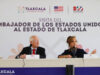 ESTRECHAN LAZOS DE TRABAJO Y COLABORACIÓN TLAXCALA Y ESTADOS UNIDOS