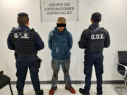 GOE, detiene a masculino portador de arma de fuego e implicado en robos a casa habitación.