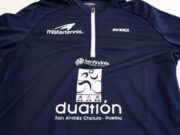 PRESENTA AYUNTAMIENTO DE SAN ANDRÉS PLAYERA Y MEDALLA DEL DUATLÓN 2022