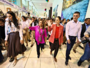 VISITARON LORENA CUÉLLAR Y CLAUDIA SHEINBAUM LA “GRAN FERIA TLAXCALA 2022”