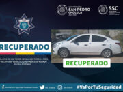 POLICÍAS DE SAN PEDRO CHOLULA DETIENEN A TRES Y RECUPERAN VEHÍCULO QUE HABÍA SIDO ROBADO EN HUEJOTZINGO