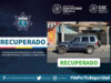 POLICÍAS DE SAN PEDRO CHOLULA RECUPERAN CAMIONETA ROBADA Y DETIENEN A CONDUCTORA