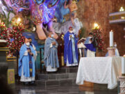 Celebran en Chignahuapan a la monumental Virgen de la Inmaculada Concepción.
