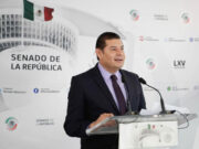 Con un peso fuerte, López Obrador impulsa cadenas productivas al exterior considera el senador Armenta