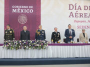 ARMENTA ACOMPAÑÓ AL PRESIDENTE LÓPEZ OBRADOR EN EL DÍA DE LA FUERZA AÉREA MEXICANA
