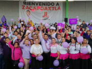 La Heroica Zacapoaxtla transita por la senda morada y Camina Junto a José Luis González Morales.