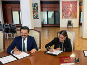 Zoé Robledo, Evelyn Salgado y Calderón Alipi firman convenio para implementar modelo IMSS Bienestar en Guerrero