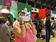Con realidad virtual, gobierno estatal promociona a Cuetzalan en Tianguis Turístico Internacional