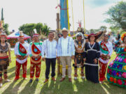 Asiste Sergio Salomón a los altares monumentales de Huaquechula